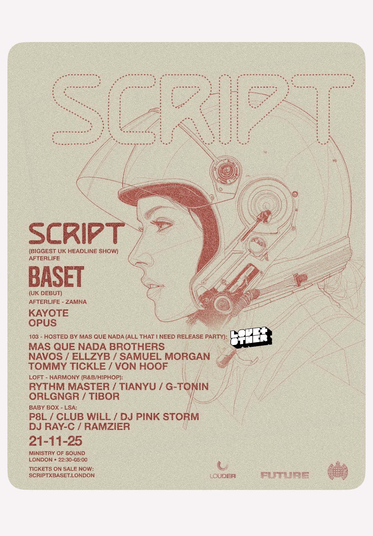 Script x Baset poster