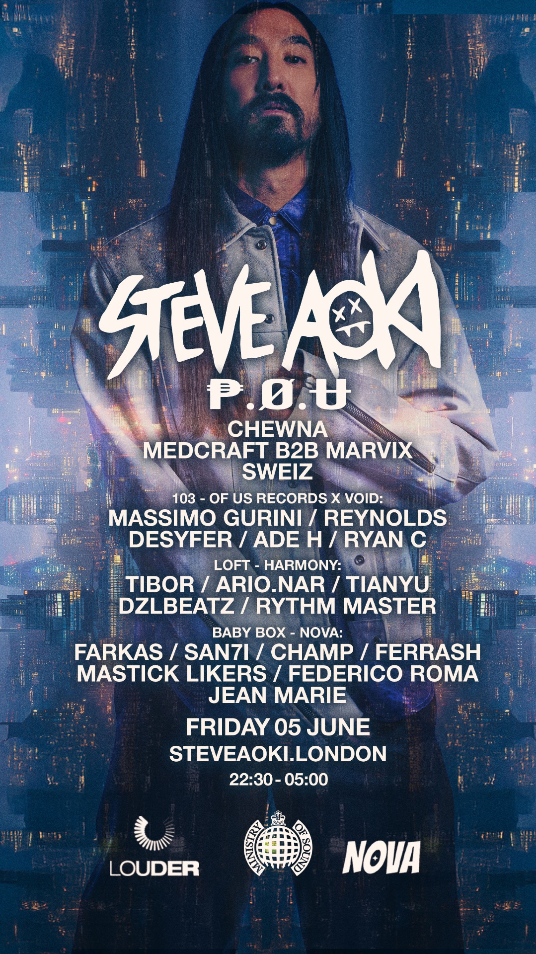 Steve Aoki poster