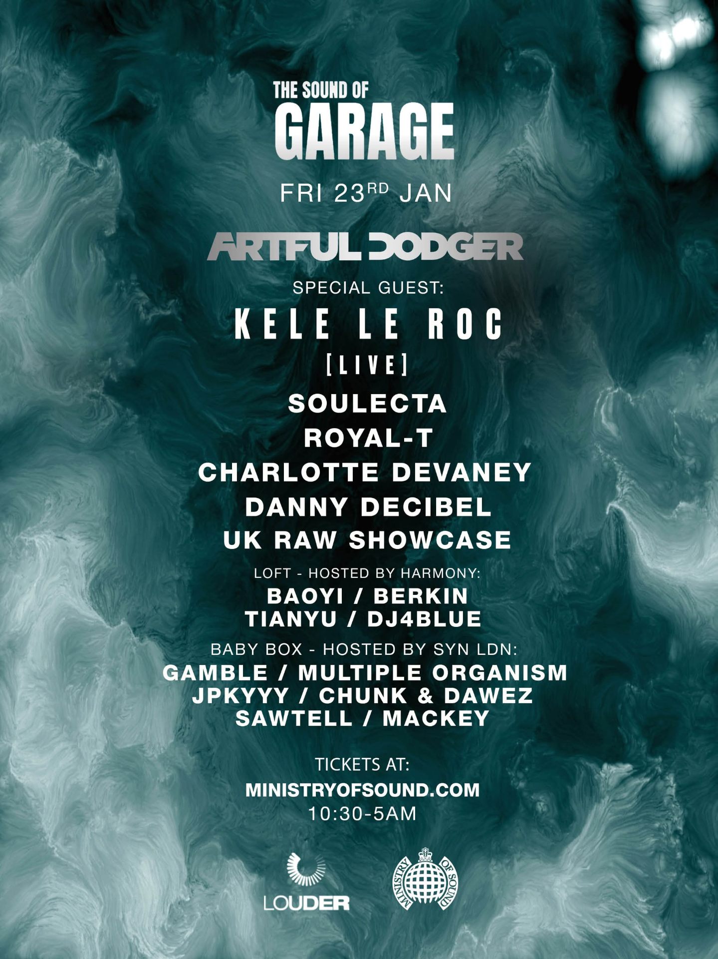The Sound of Garage — Artful Dodger poster