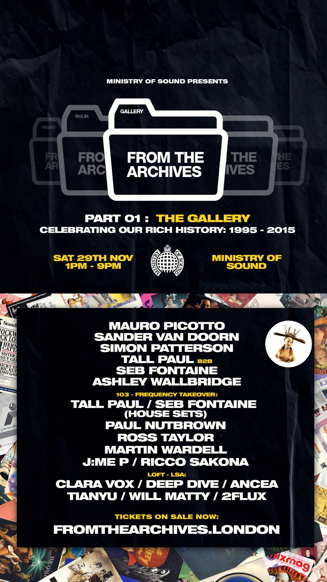 From The Archives Pt 01 — The Gallery poster