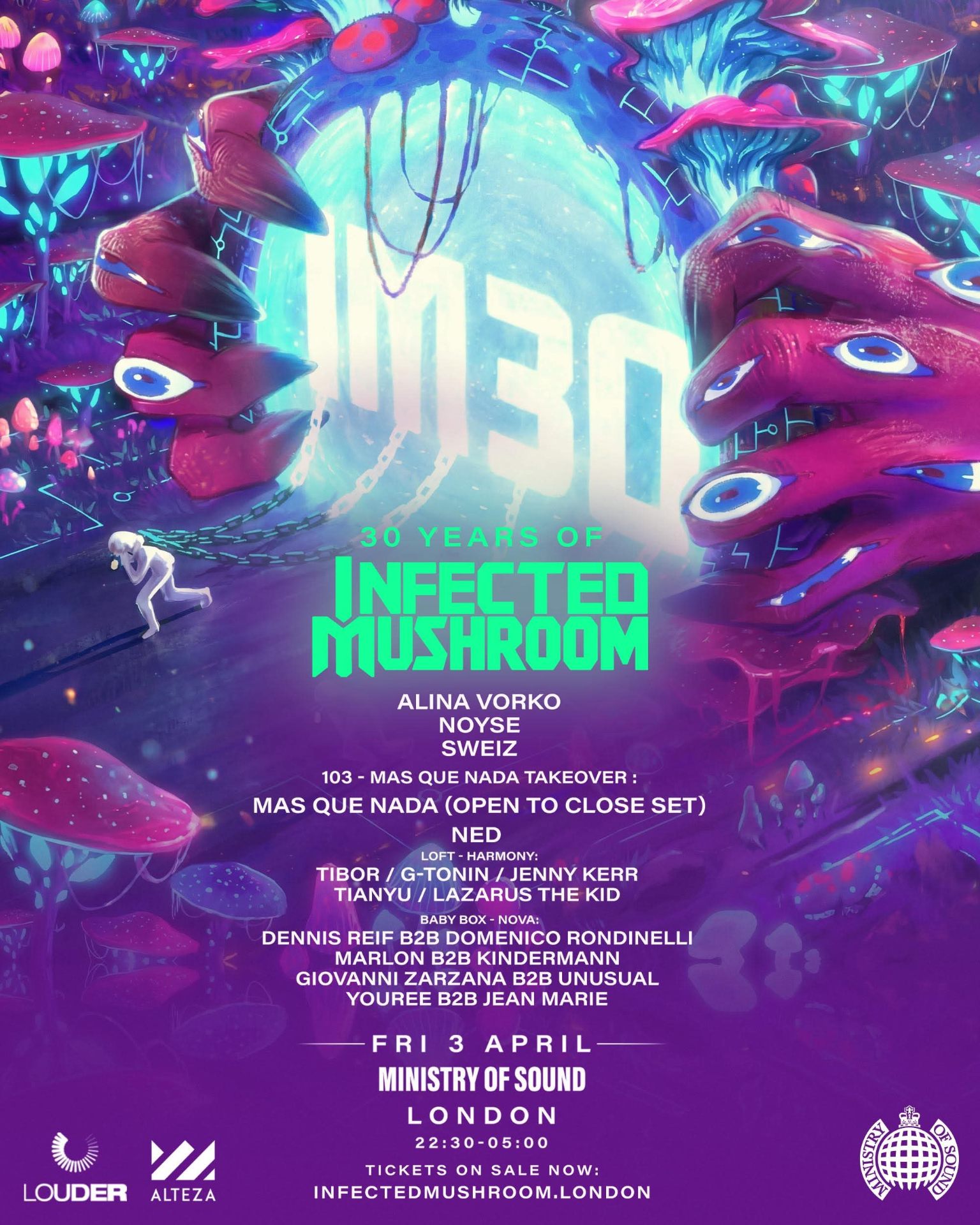 30 Years of Infected Mushroom poster
