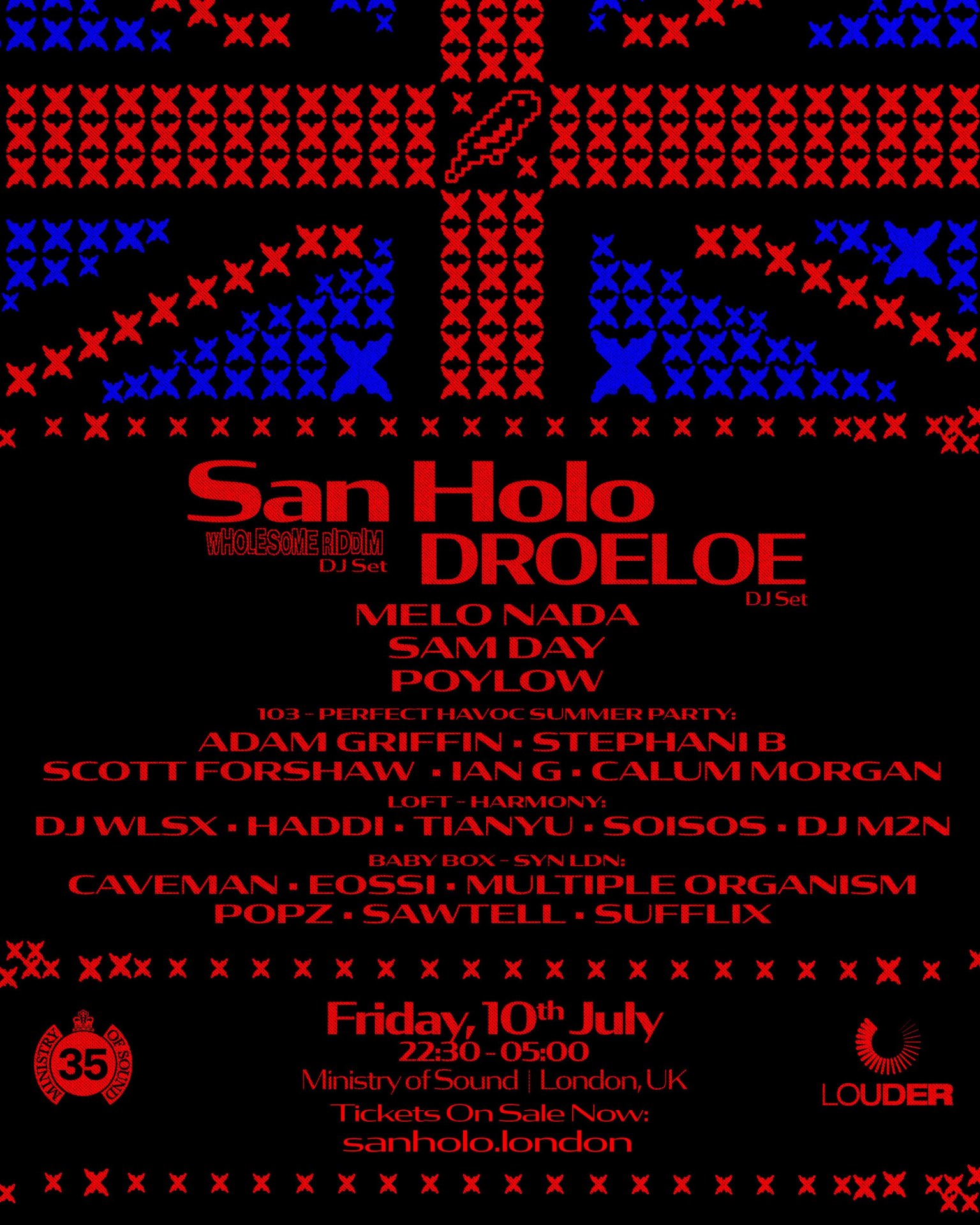San Holo & Droeloe poster